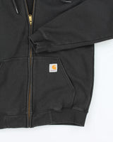 Vintage 2000's Carhartt Faded Zip Up Hoodie - S
