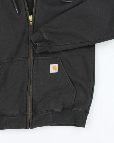 Vintage 2000's Carhartt Faded Zip Up Hoodie - S