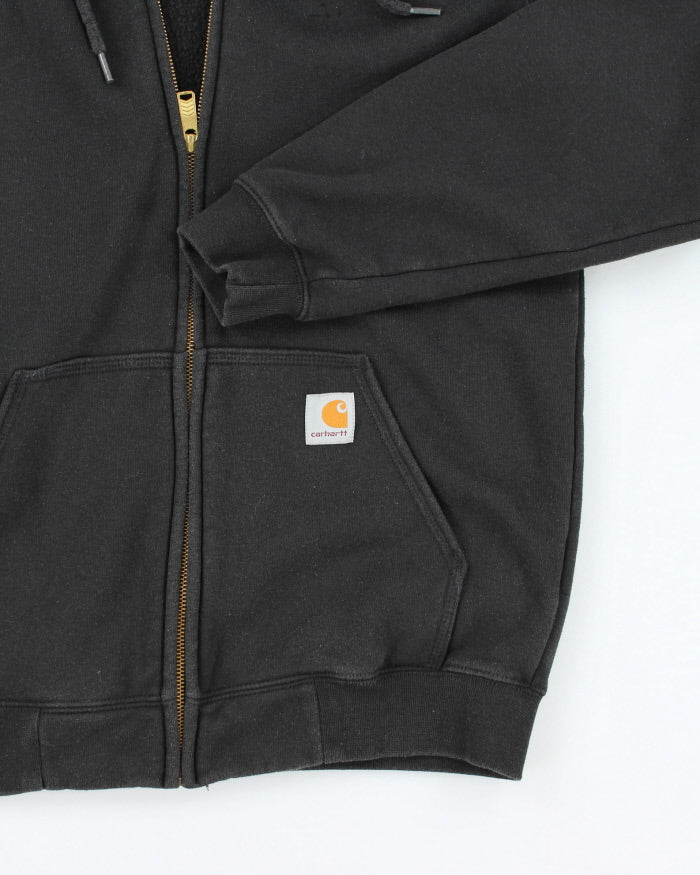 Vintage 2000's Carhartt Faded Zip Up Hoodie - S