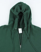 Vintage 2000's Hanes Blank Zip Up Hoodie - L