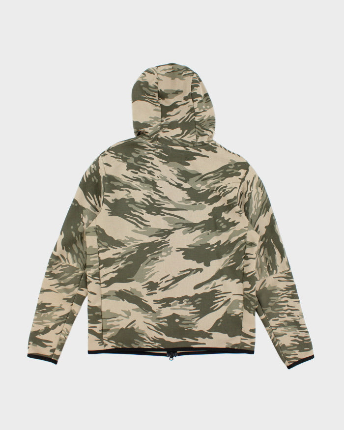 Nike Lightweight Camouflage Tech Fleece Zip Up Hoodie - M