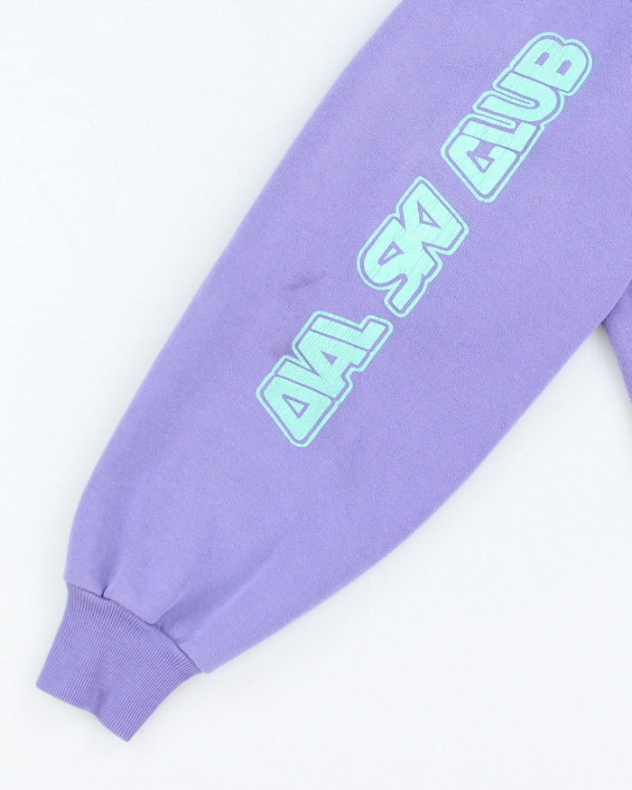 Vintage 90's Oval Ski Club Sweatshirt - XL