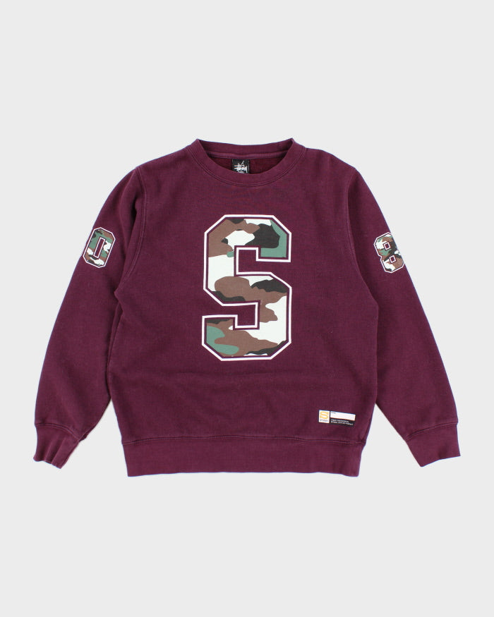 Vintage 2000's Stussy Big S Logo Sweatshirt - S