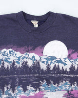 Vintage 90's Mountain View Graphic Sweatshirt - L