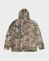Vintage Y2K Real Tree Camo Hoodie - L