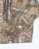 Vintage Y2K Real Tree Camo Hoodie - L
