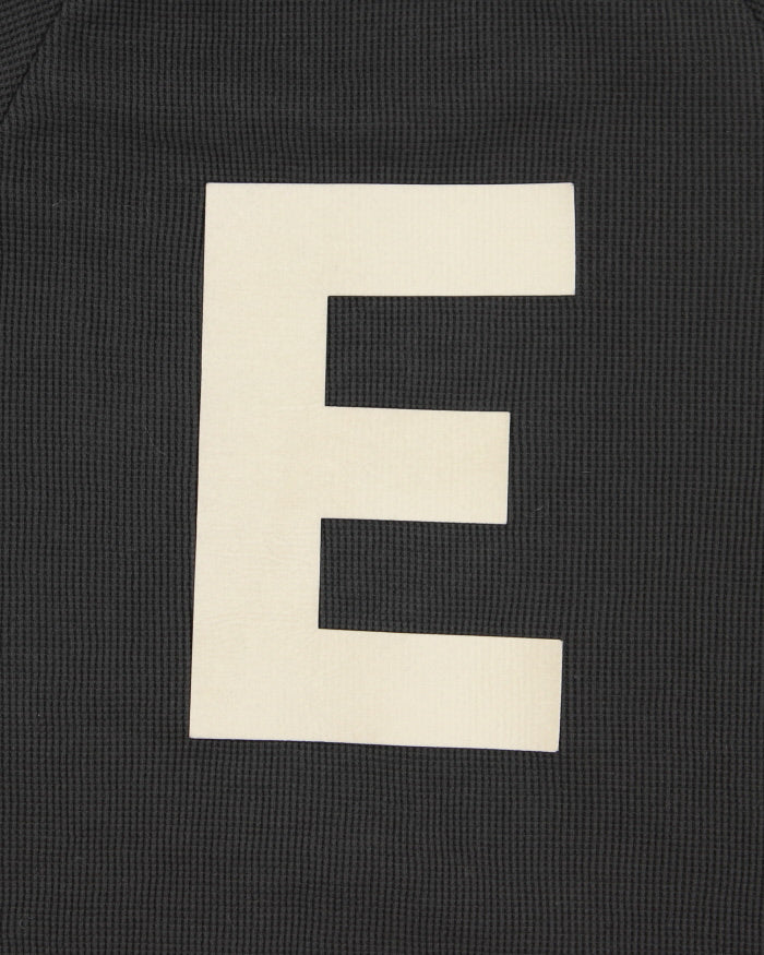 Vintage Essentials Waffle Graphic Print Sweatshirt - L