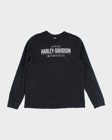 Vintage 90's Harley Davidson Graphic Print Sweatshirt - XL