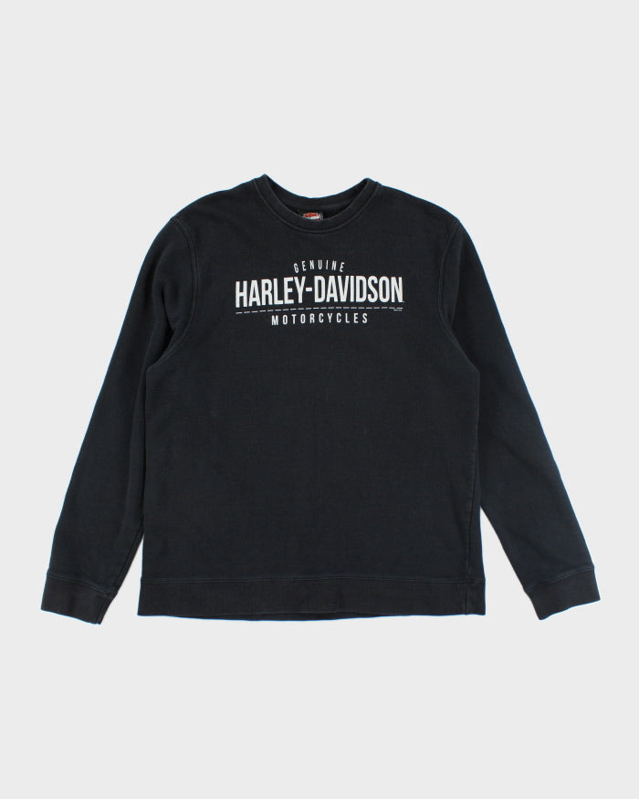 Vintage 90's Harley Davidson Graphic Print Sweatshirt - XL