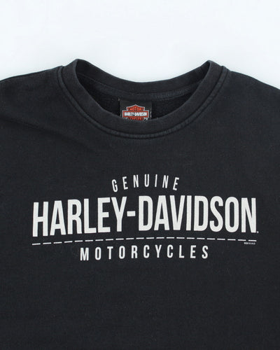 Vintage 90's Harley Davidson Graphic Print Sweatshirt - XL