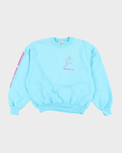 Vintage 90's Meribel Ski Graphic Sweatshirt - L