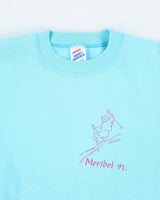 Vintage 90's Meribel Ski Graphic Sweatshirt - L