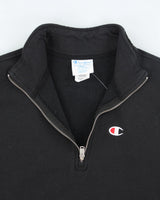 Vintage Champion Reverse Weave Quarter Zip Sweatshirt - S