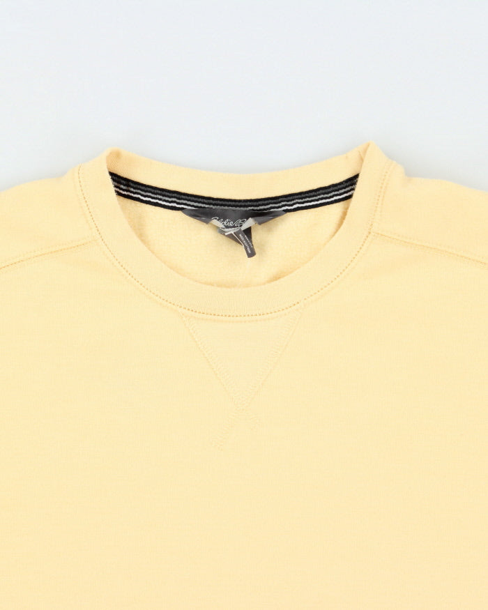 Eddie Bauer Yellow Sweatshirt - M