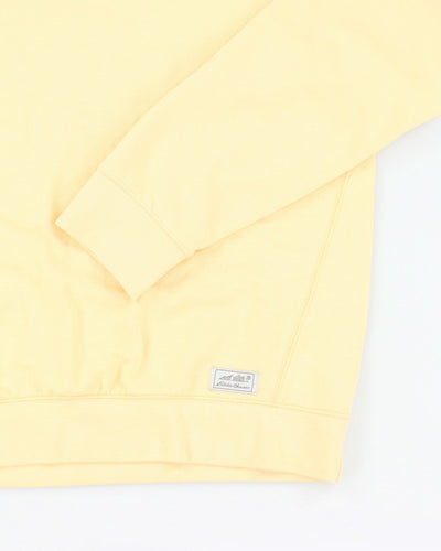 Eddie Bauer Yellow Sweatshirt - M