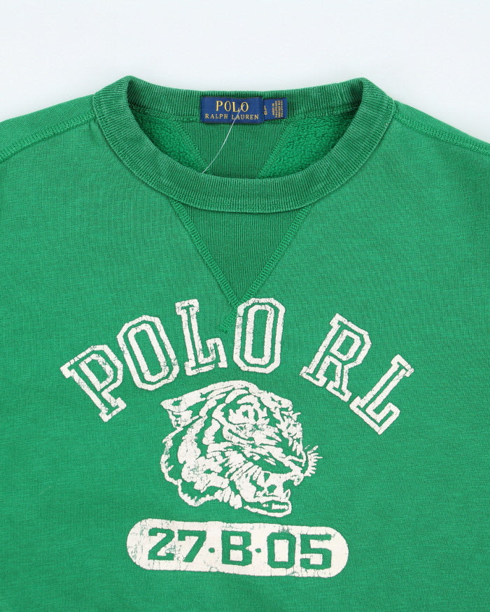 Vintage 2000's Ralph Lauren Graphic Print Sweatshirt - L