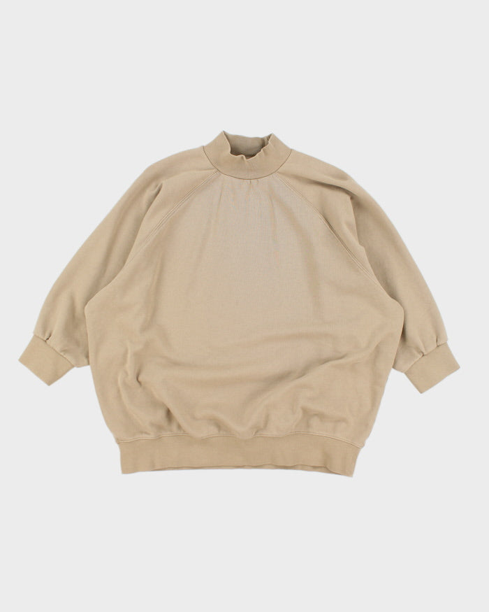 Essentials Oversized Mid Length Sleeve Blank Sweatshirt - M