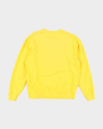 Vintage A Super Mischievous Boy Graphic Print Sweatshirt - M
