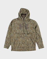 Vintage 2000's Under Armour Mossy Oak Camo Hoodie - L