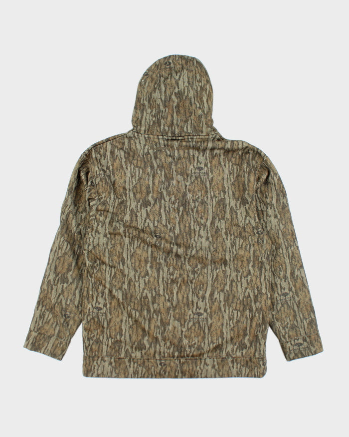 Vintage 2000's Under Armour Mossy Oak Camo Hoodie - L