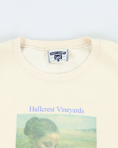 Vintage 90's Lee Hallcrest Vineyards Graphic Sweatshirt - L