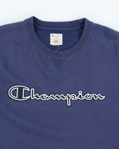 Vintage 2000's Champion Spell Out Logo Sweatshirt - L