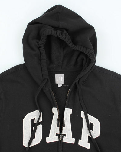 Vintage 2000's GAP Spell Out Zip Up Hoodie - L