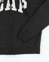 Vintage 2000's GAP Spell Out Zip Up Hoodie - L
