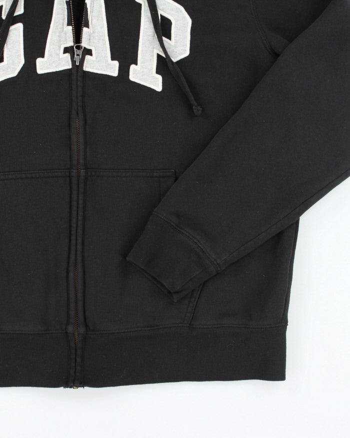 Vintage 2000's GAP Spell Out Zip Up Hoodie - L