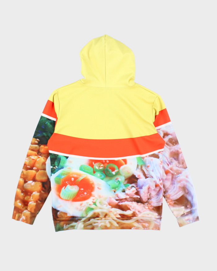 Vintage Y2K Ramen Noodle Soup All Over Print Hoodie - L