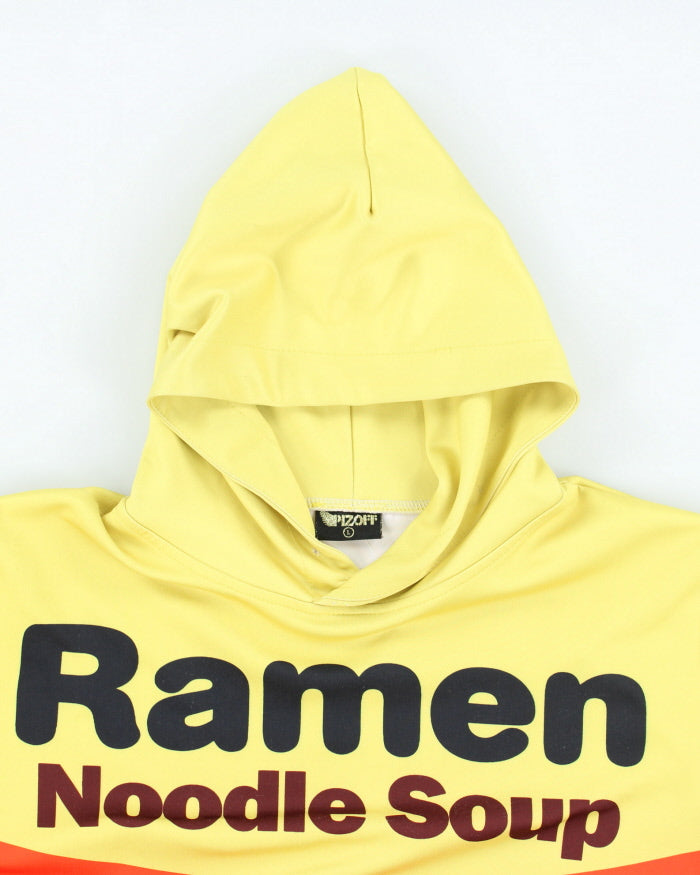Vintage Y2K Ramen Noodle Soup All Over Print Hoodie - L