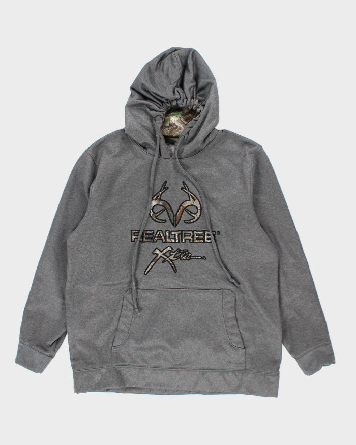 Vintage Y2K Real Tree Camouflage Hoodie - L