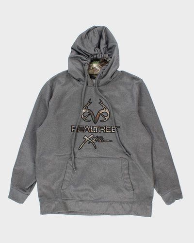 Vintage Y2K Real Tree Camouflage Hoodie - L