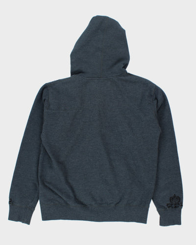Vintage Y2K Bilabong Patchwork Zip Up Hoodie - M