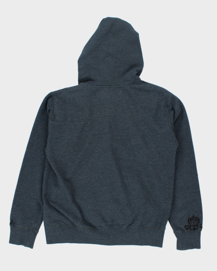 Vintage Y2K Bilabong Patchwork Zip Up Hoodie - M
