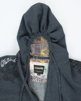 Vintage Y2K Bilabong Patchwork Zip Up Hoodie - M