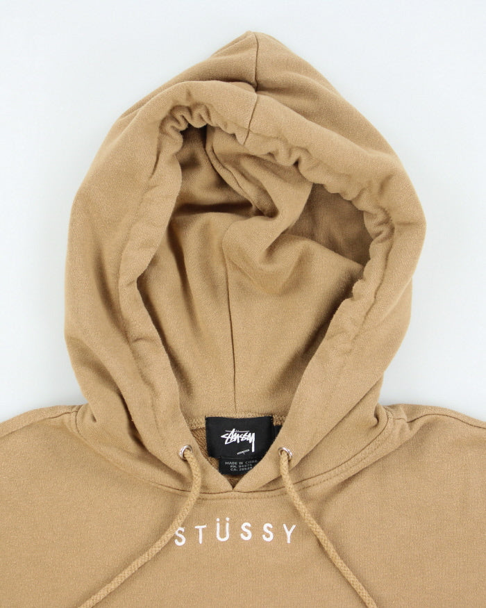 Vintage Stussy Small Embroidered Hoodie - S