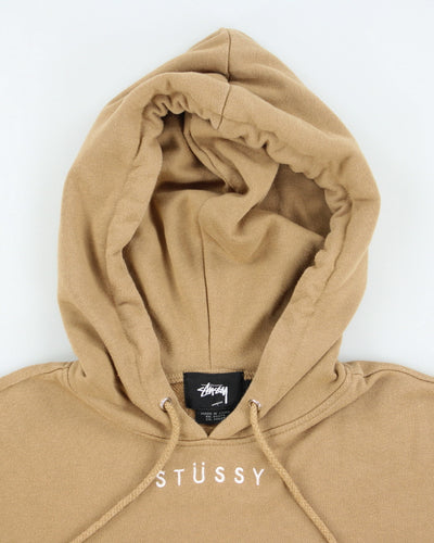 Vintage Stussy Small Embroidered Hoodie - S