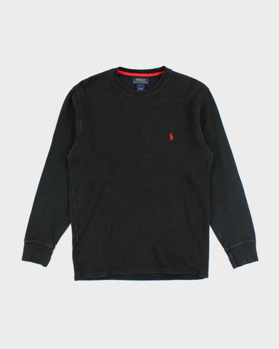 Vintage Ralph Lauren Waffle Lightweight Sweatshirt - S
