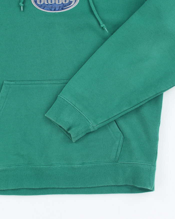 Vintage Stussy Centre Patch Logo Hoodie - M