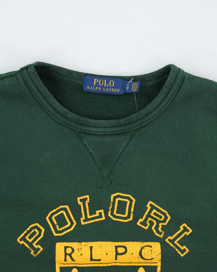 Vintage 2000's Ralph Lauren College Graphic Sweatshirt - S
