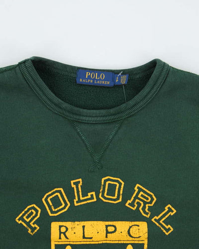 Vintage 2000's Ralph Lauren College Graphic Sweatshirt - S
