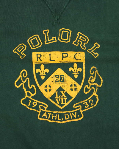 Vintage 2000's Ralph Lauren College Graphic Sweatshirt - S
