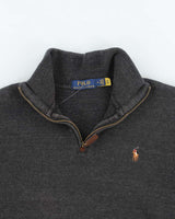 Vintage 2000's Ralph Lauren Quarter Zip Sweatshirt - M