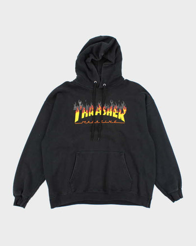 Vintage 2000's Thrasher Flame Logo Hoodie - L