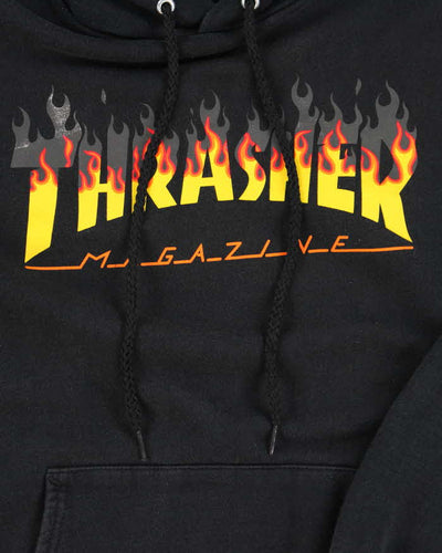 Vintage 2000's Thrasher Flame Logo Hoodie - L