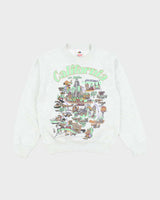 Vintage 90's Fruit of the Loom California Sweatshirt - S