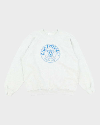 Vintage 90's Fruit of the Loom Club Prospect Sweatshirt - XL