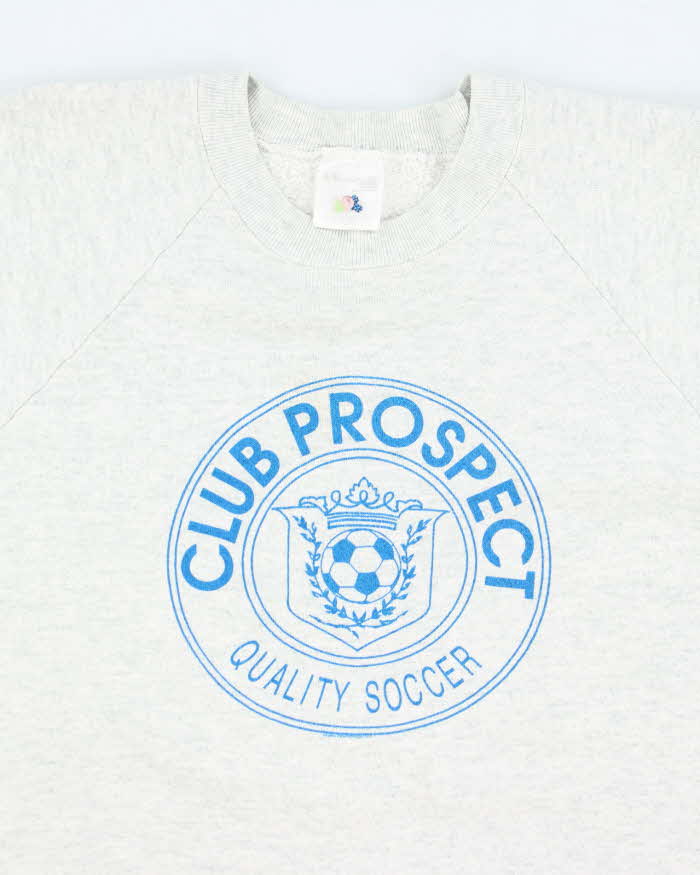 Vintage 90's Fruit of the Loom Club Prospect Sweatshirt - XL