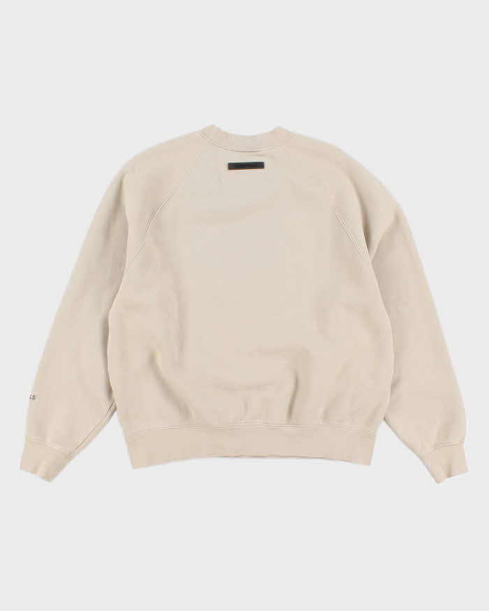 Essentials Small Spell Out Heavyweight Sweatshirt - S